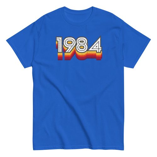 Retro 80’s Style 1984 T-shirt 40th Birthday T-shirt