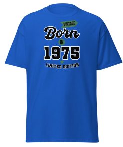 Born In 1975 T-shirt Vintage Limited Edition 75 Birthday T-shirt