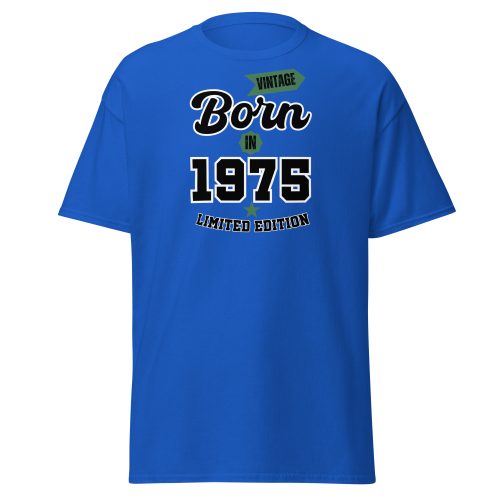 Born In 1975 T-shirt Vintage Limited Edition 75 Birthday T-shirt