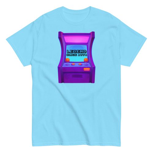 1974 Birthday T-shirt Legend Since 1974 Retro Arcade T-shirt