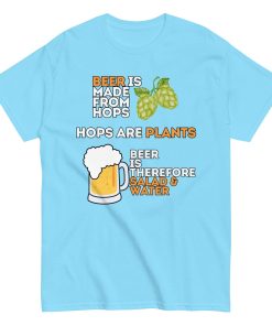 Funny Beer T-shirt Beer is Salad & Water T-shirt