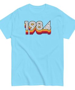 Retro 80’s Style 1984 T-shirt 40th Birthday T-shirt