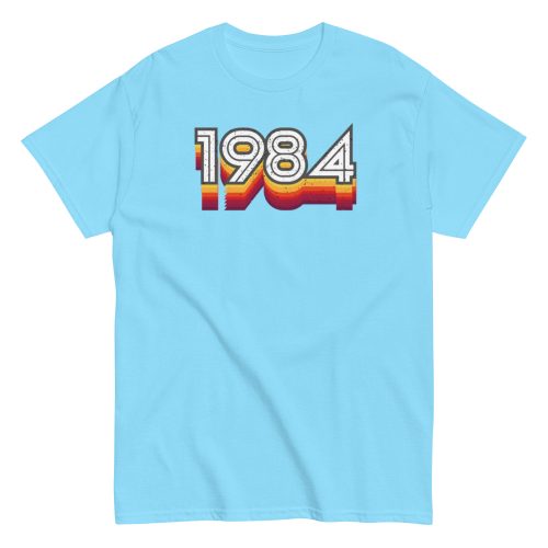 Retro 80’s Style 1984 T-shirt 40th Birthday T-shirt