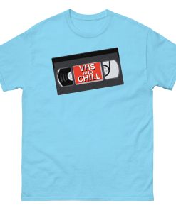 VHS And Chill T-shirt VHS Tape T-Shirt for Old Man