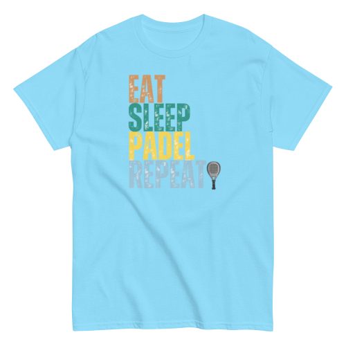 Padel T-shirt Eat Sleep Padel Repeat T-shirt