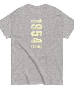 1954 Legend 70th Birthday T-shirt for Born In 1954