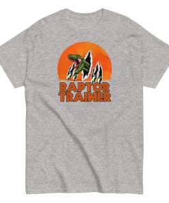 Raptor Trainer T-Shirt Funny Jurassic Park Style Tee