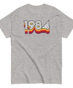 Retro 80’s Style 1984 T-shirt 40th Birthday T-shirt