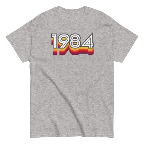 Retro 80’s Style 1984 T-shirt 40th Birthday T-shirt