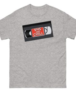 VHS And Chill T-shirt VHS Tape T-Shirt for Old Man