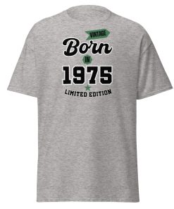 Born In 1975 T-shirt Vintage Limited Edition 75 Birthday T-shirt