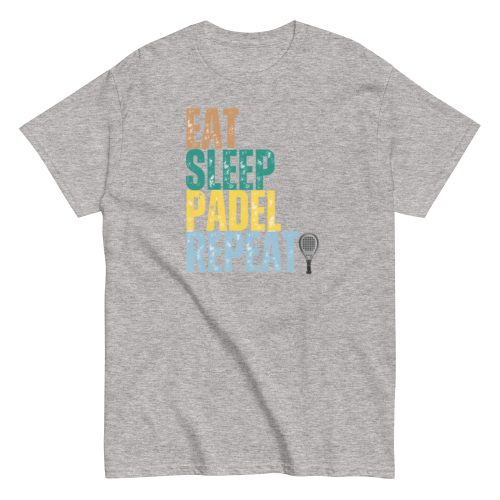 Padel T-shirt Eat Sleep Padel Repeat T-shirt