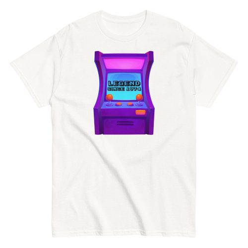 1974 Birthday T-shirt Legend Since 1974 Retro Arcade T-shirt