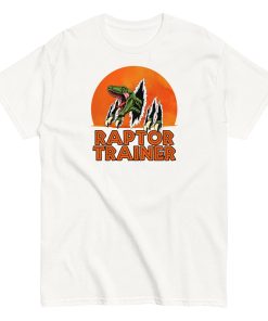 Raptor Trainer T-Shirt Funny Jurassic Park Style Tee