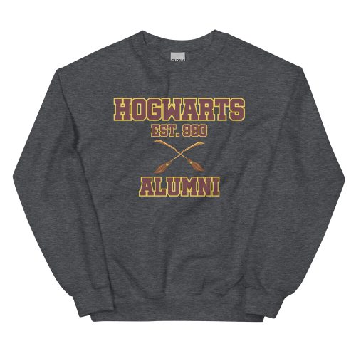 Hogwarts Est 990 Alumni Sweatshirt Harry Potter Inspired Jumper