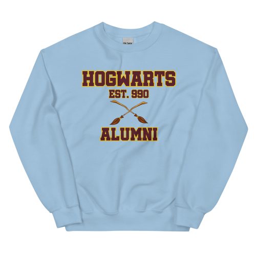 Hogwarts Est 990 Alumni Sweatshirt Harry Potter Inspired Jumper