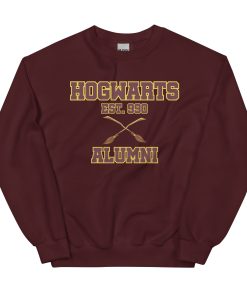 Hogwarts Est 990 Alumni Sweatshirt Harry Potter Inspired Jumper