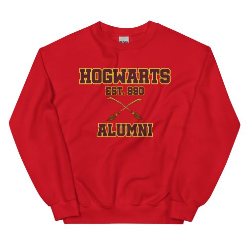 Hogwarts Est 990 Alumni Sweatshirt Harry Potter Inspired Jumper