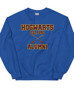 Hogwarts Est 990 Alumni Sweatshirt Harry Potter Inspired Jumper