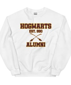 Hogwarts Est 990 Alumni Sweatshirt Harry Potter Inspired Jumper