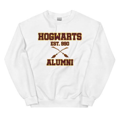 Hogwarts Est 990 Alumni Sweatshirt Harry Potter Inspired Jumper