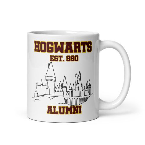 Hogwarts Est 990 Alumni Mug Harry Potter Inspired