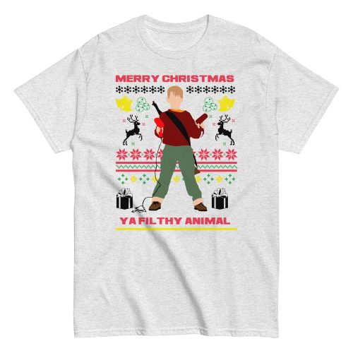 Merry Christmas Ya Filthy Animal Home Alone Christmas T-shirt
