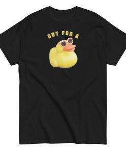 Out For A Duck T-shirt Funny Cricket T-shirts