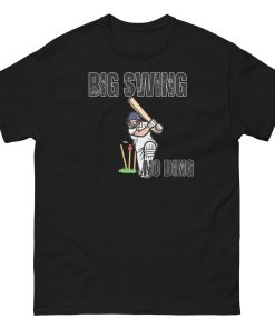 Big Swing No Ding Cricket T-shirt Funny Cricket T-shirts