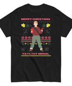 Merry Christmas Ya Filthy Animal Home Alone Christmas T-shirt