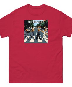 The Beagles – Abbey Road Beatles image with dogs T-shirt