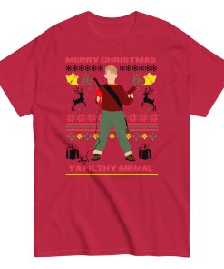 Merry Christmas Ya Filthy Animal Home Alone Christmas T-shirt