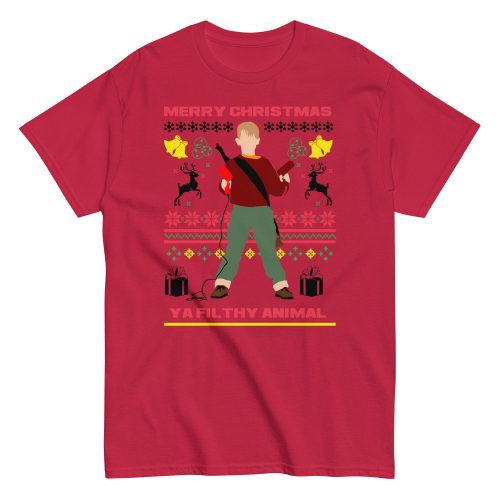 Merry Christmas Ya Filthy Animal Home Alone Christmas T-shirt