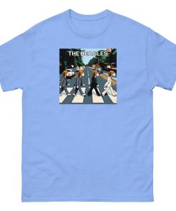 The Beagles – Abbey Road Beatles image with dogs T-shirt