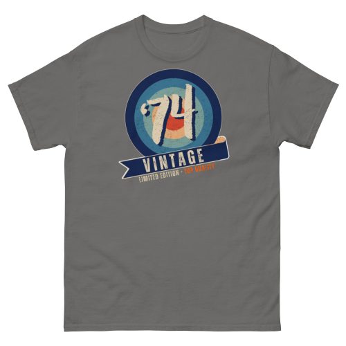 50th Birthday t-shirt ’74 Vintage 1974 Gift Limited Edition T-shirt