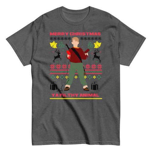Merry Christmas Ya Filthy Animal Home Alone Christmas T-shirt