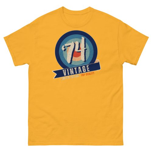 50th Birthday t-shirt ’74 Vintage 1974 Gift Limited Edition T-shirt