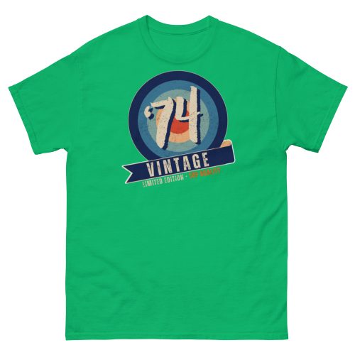 50th Birthday t-shirt ’74 Vintage 1974 Gift Limited Edition T-shirt