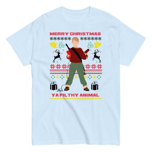 Merry Christmas Ya Filthy Animal Home Alone Christmas T-shirt