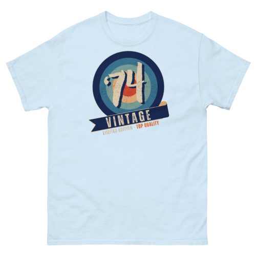 50th Birthday t-shirt ’74 Vintage 1974 Gift Limited Edition T-shirt