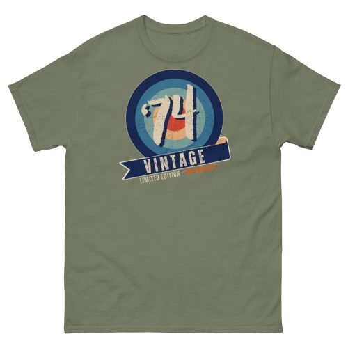 50th Birthday t-shirt ’74 Vintage 1974 Gift Limited Edition T-shirt