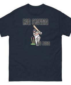 Big Swing No Ding Cricket T-shirt Funny Cricket T-shirts