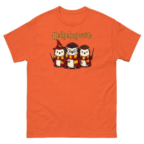 Hedgehogwarts T-shirt The Hedgehog Hogwarts Funny T-shirt