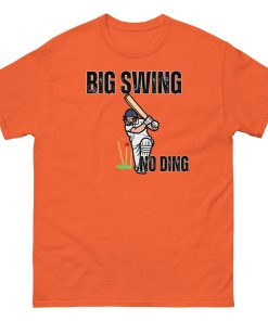 Big Swing No Ding Cricket T-shirt Funny Cricket T-shirts