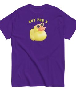 Out For A Duck T-shirt Funny Cricket T-shirts