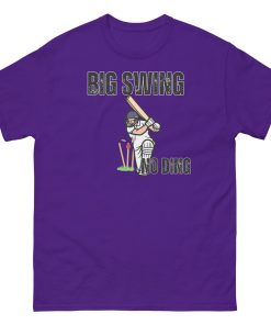 Big Swing No Ding Cricket T-shirt Funny Cricket T-shirts