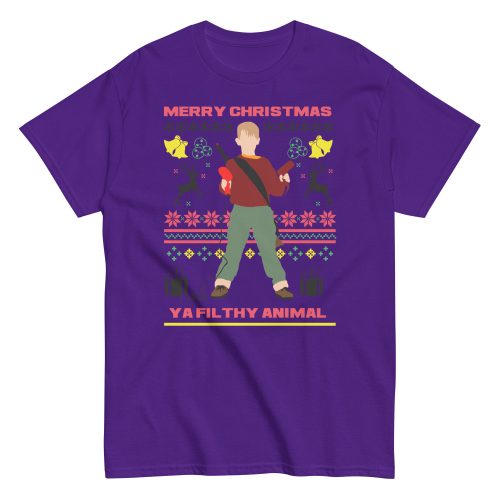 Merry Christmas Ya Filthy Animal Home Alone Christmas T-shirt