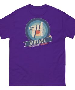 50th Birthday t-shirt ’74 Vintage 1974 Gift Limited Edition T-shirt