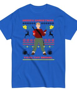 Merry Christmas Ya Filthy Animal Home Alone Christmas T-shirt