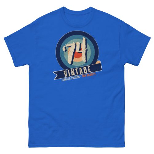 50th Birthday t-shirt ’74 Vintage 1974 Gift Limited Edition T-shirt